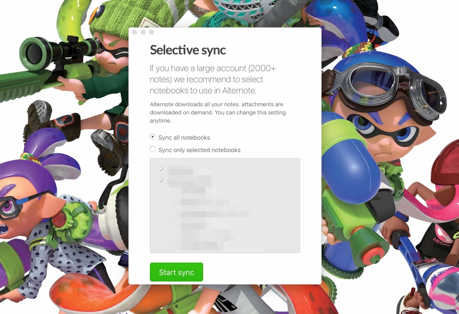 Evernote Selective Sync Evernote Selective Sync