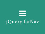 jQuery fatNav