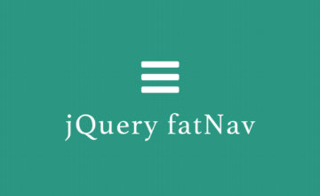 jQuery fatNav